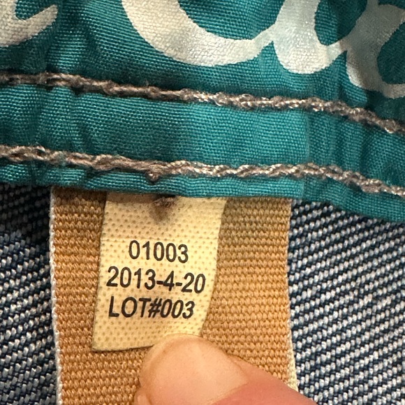 Red Camel blue jeans sz 16 Boys. Whiskered pattern, medium wash denim Adjustable - Picture 11 of 12